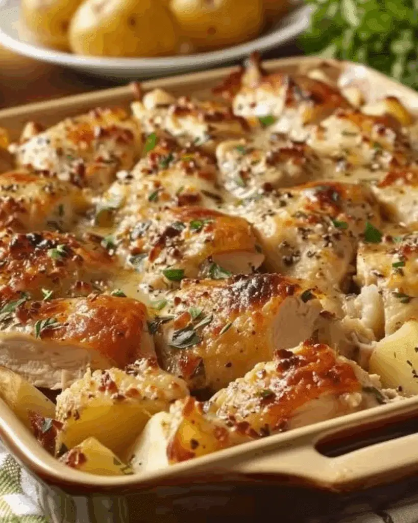 Chicken and Potato Bake
