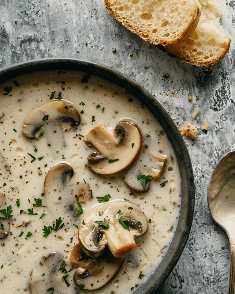 Creamy Mushroom Soup