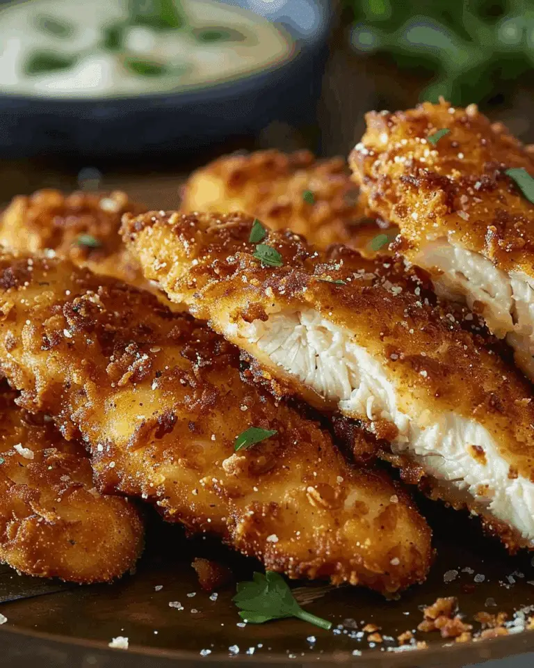 Crispy Ranch Parmesan Chicken Tenders