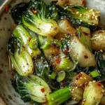 Garlic Ginger Bok Choy Stir-Fry