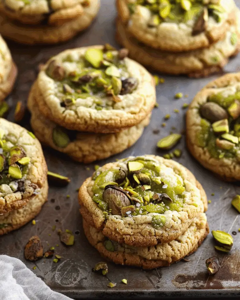 Pistachio Cream Cookies