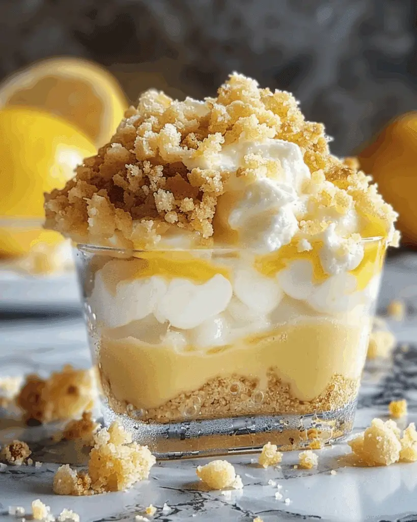 Sugar Cookie Lemonade Crumble