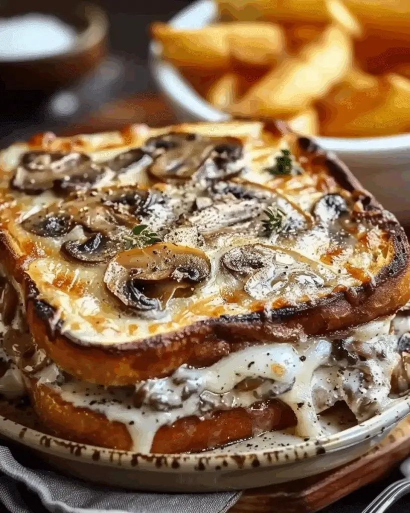 Swiss Mushroom Melt Delight