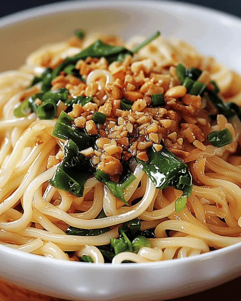 Addictive Dan Dan Noodles