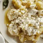 Baked Feta Potatoes
