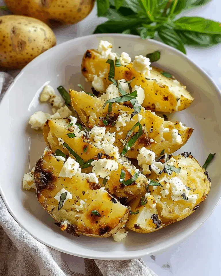 Baked Feta Potatoes