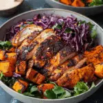 Blackened Chicken and Sweet Potato Bowls