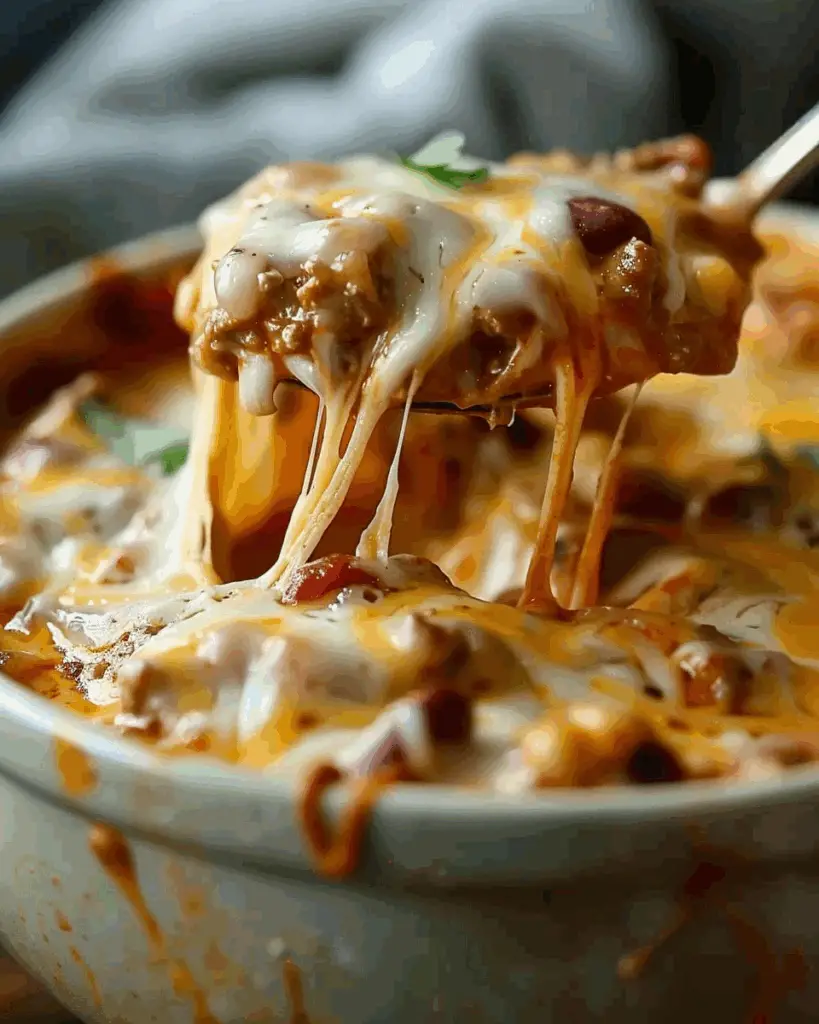 Cheesy Enchilada Chili