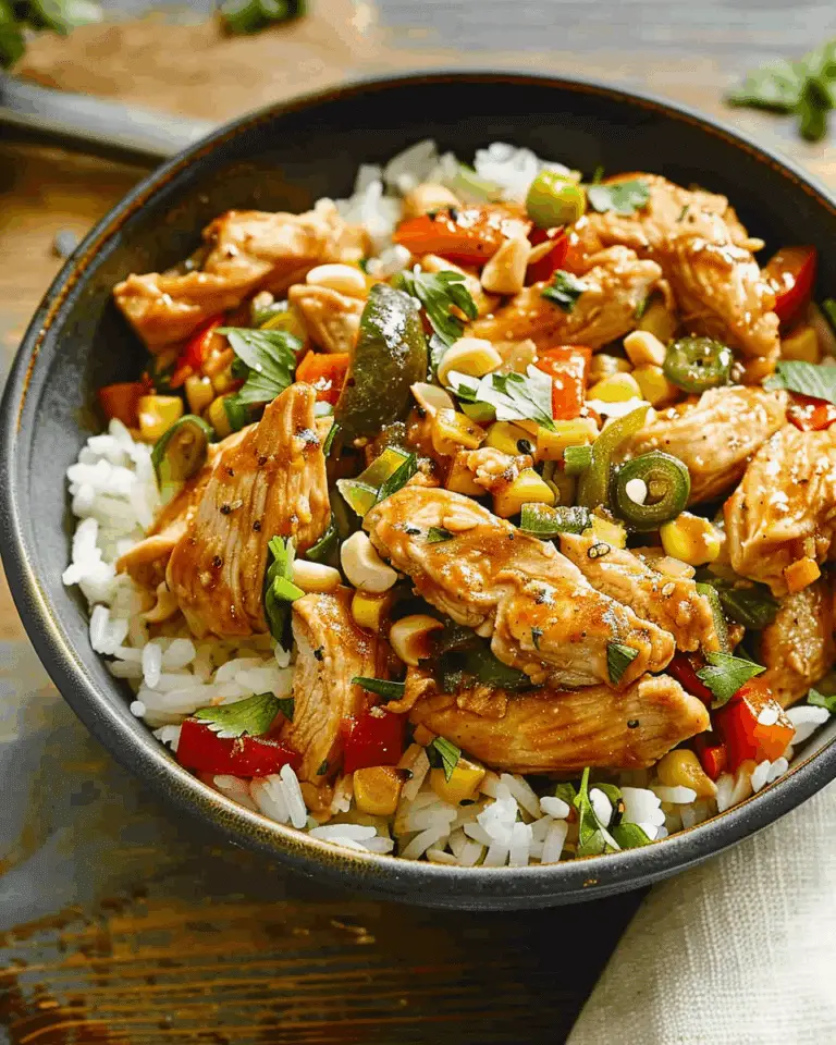 Chicken Stir-Fry Rice Bowl