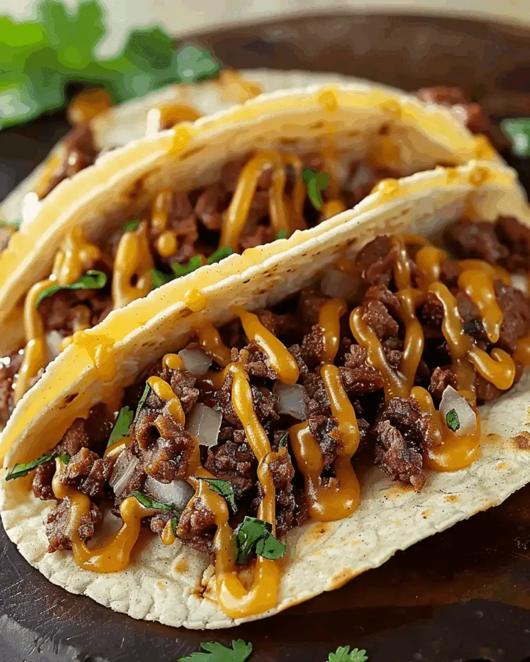 Garlic Butter Honey BBQ Beef Tacos