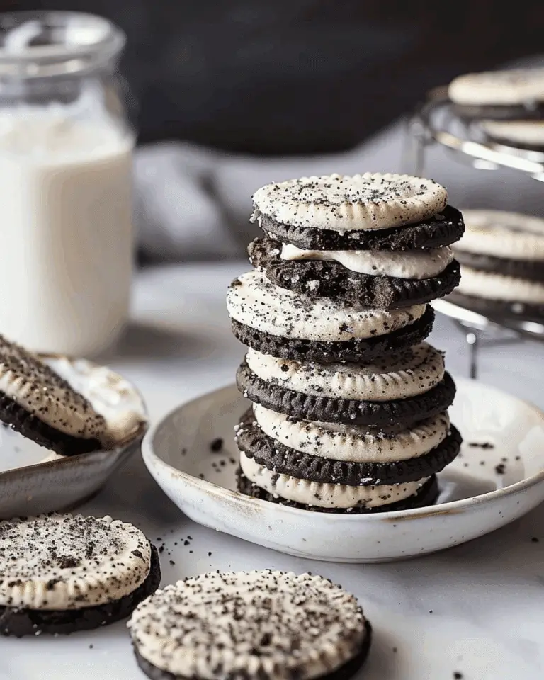 Homemade Oreo Cookies