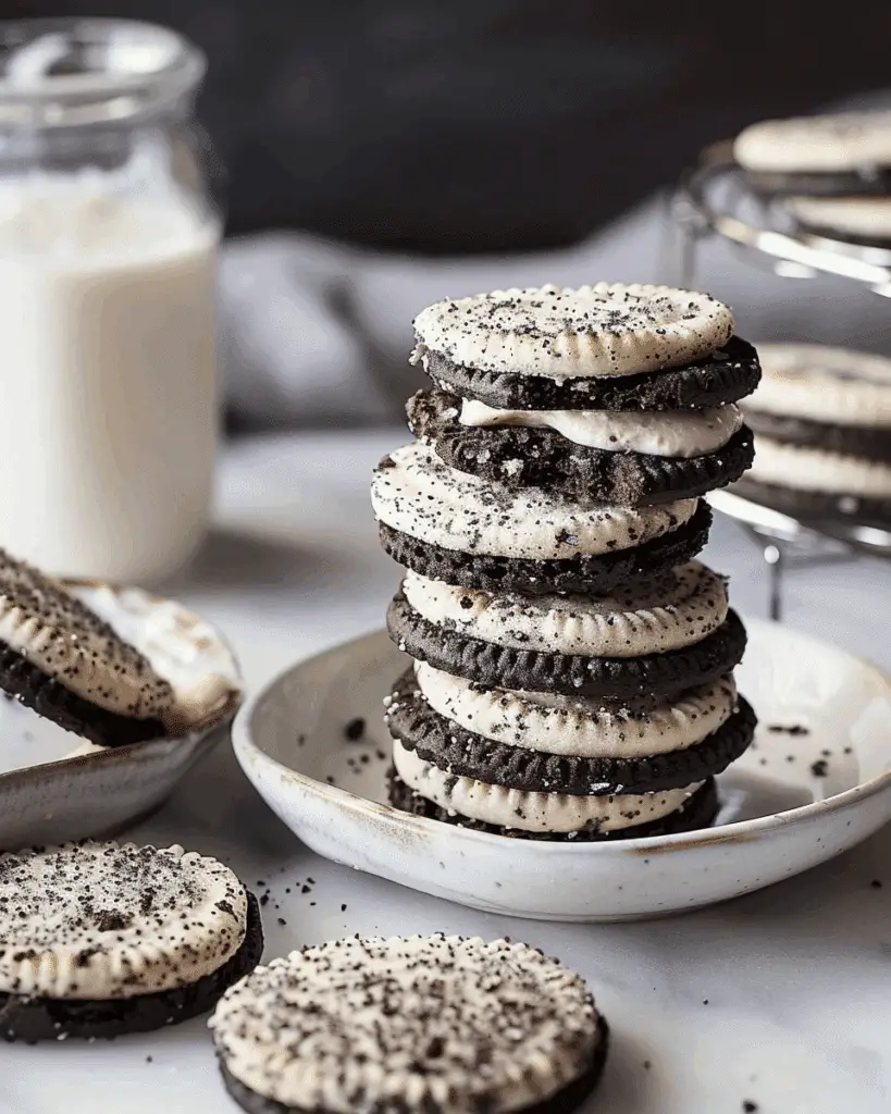 Homemade Oreo Cookies