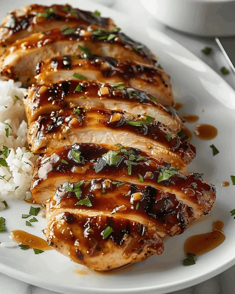 Honey Garlic Chicken Breasts