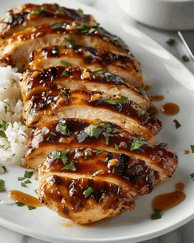 Honey Garlic Chicken Breasts