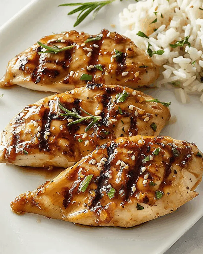 Honey Garlic Chicken Breasts