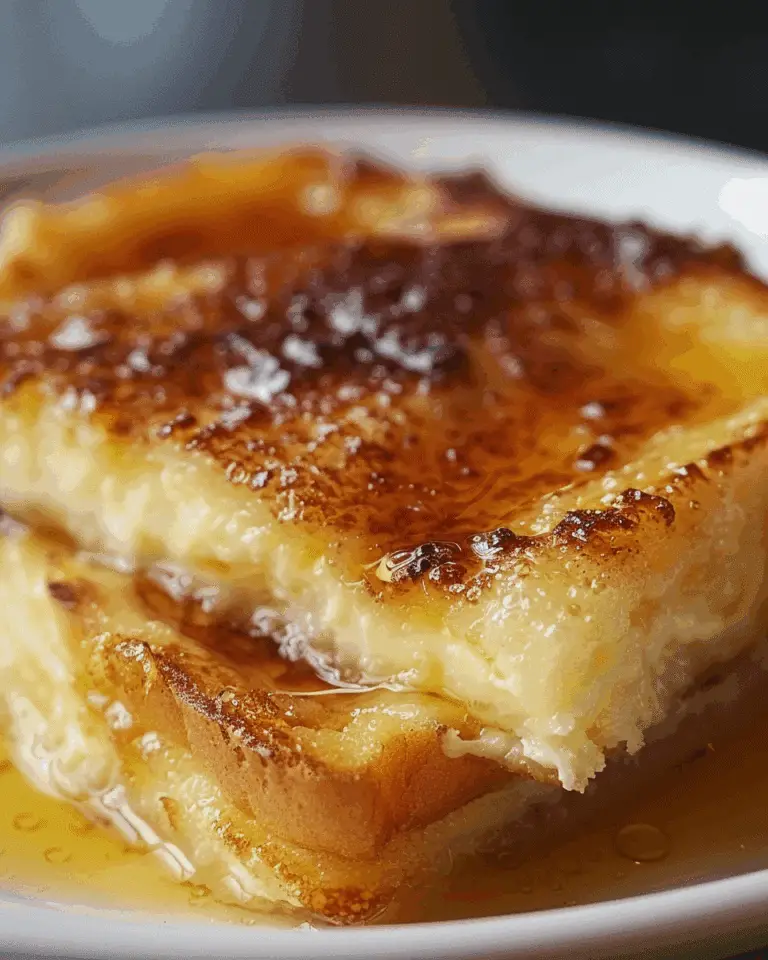 Overnight Crème Brûlée French Toast