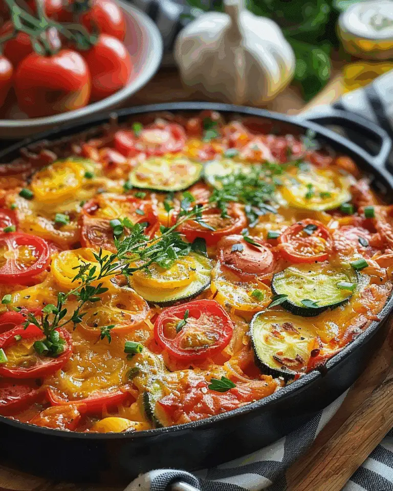 Tomato Vegetable Casserole Recipe
