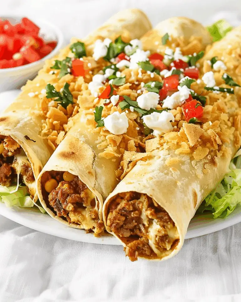 Crispy Chicken Taquitos