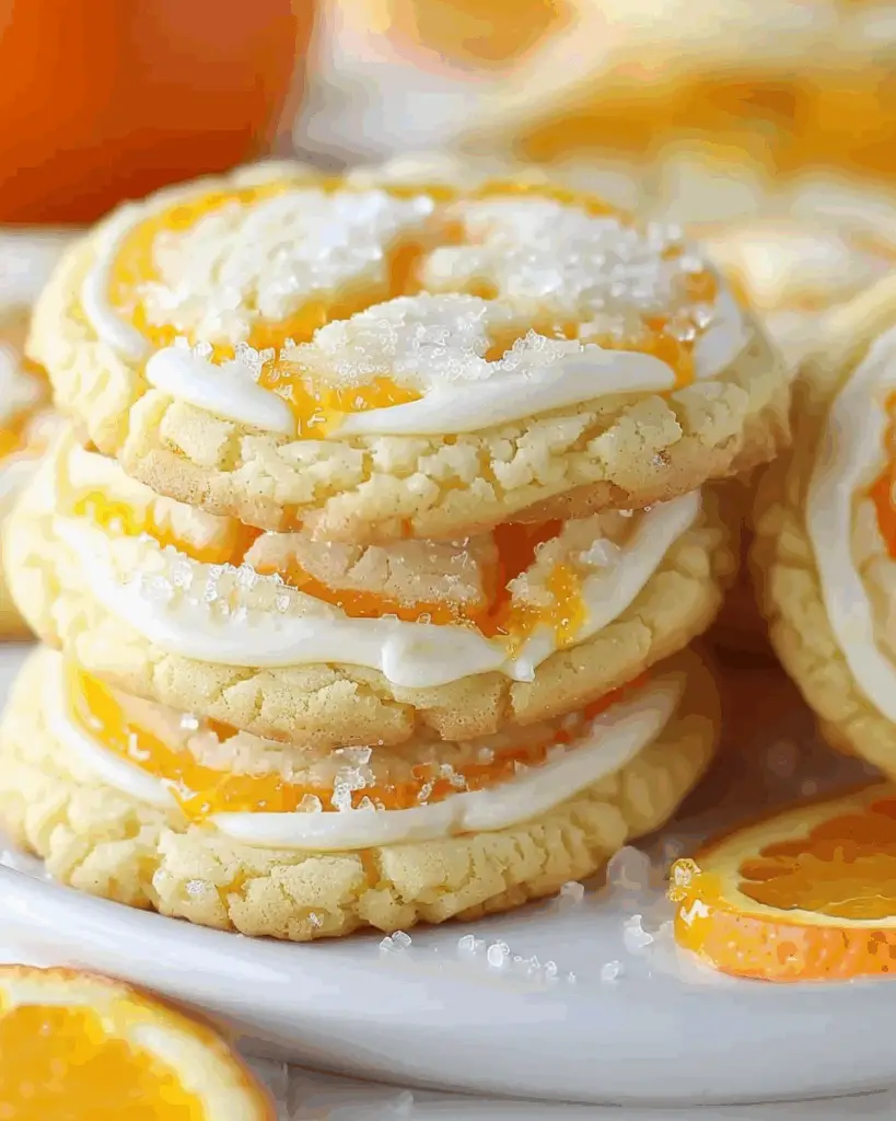 Creamsicle Orange Cookies
