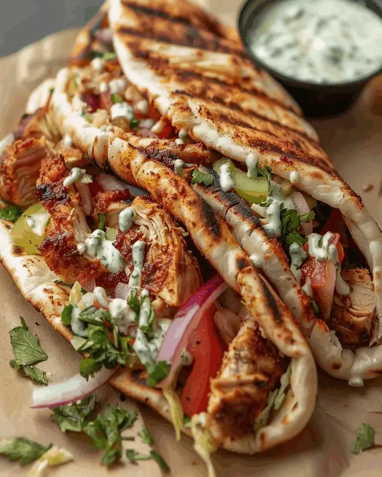 Delicious Homemade Chicken Shawarma