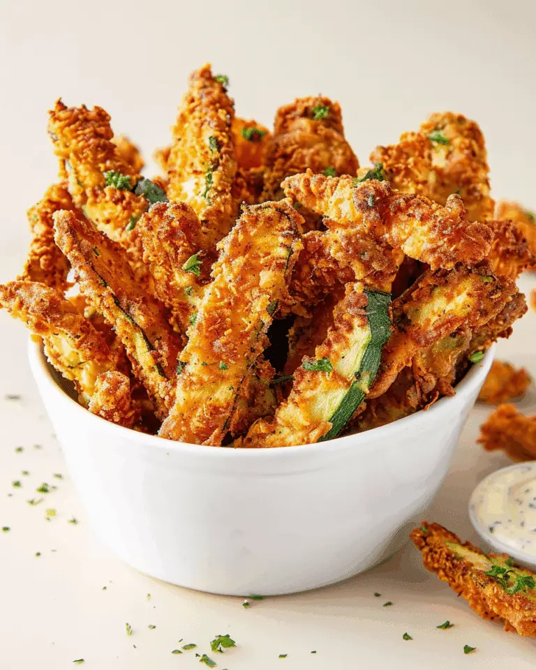 Air Fryer Zucchini Fries