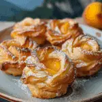 Peach Pie Cruffins: A Cozy, Flaky Twist on a Classic Dessert