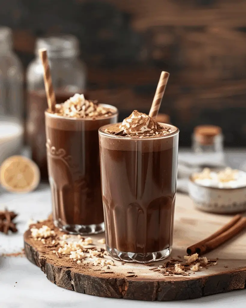 Rich & Creamy Chocolate Smoothie Recipe