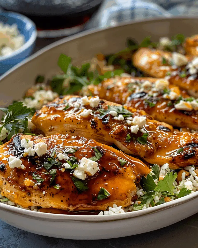 Hot Honey Feta Chicken