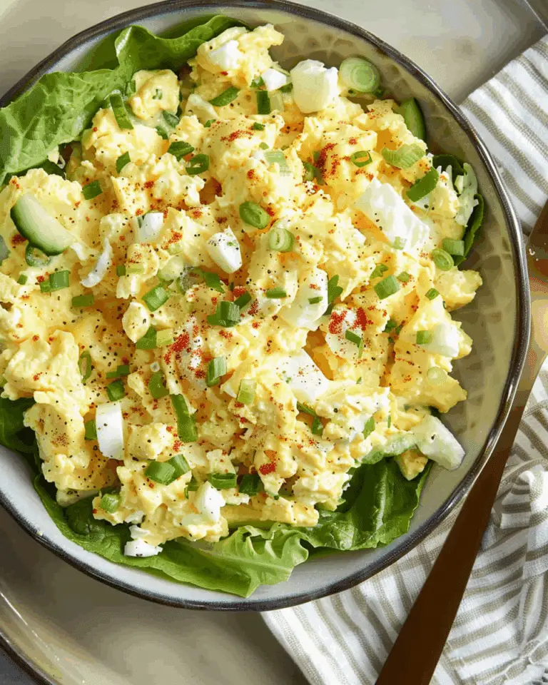Simple Cottage Cheese Egg Salad