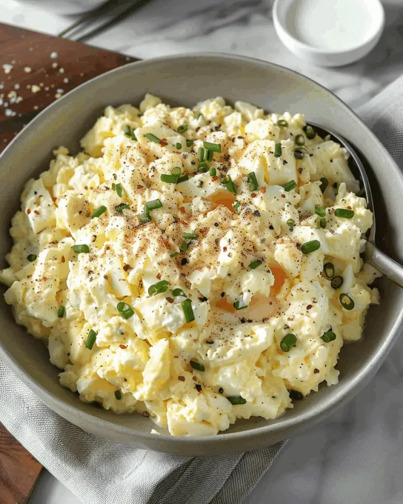 Simple Cottage Cheese Egg Salad