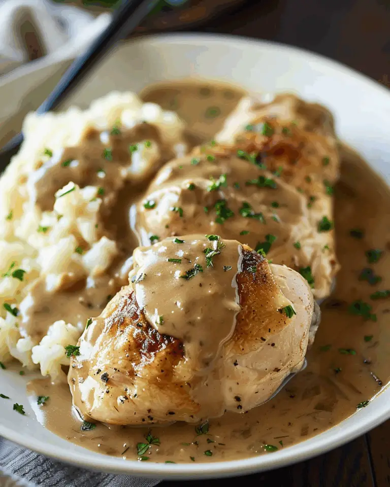 Slow Cooker Chicken and Gravy