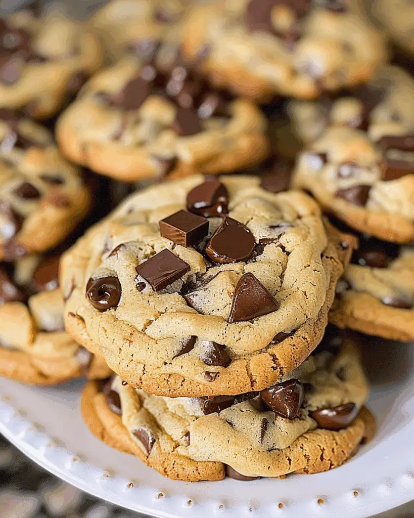 Thick and Chewy Triple Chocolate Emergency Cookies