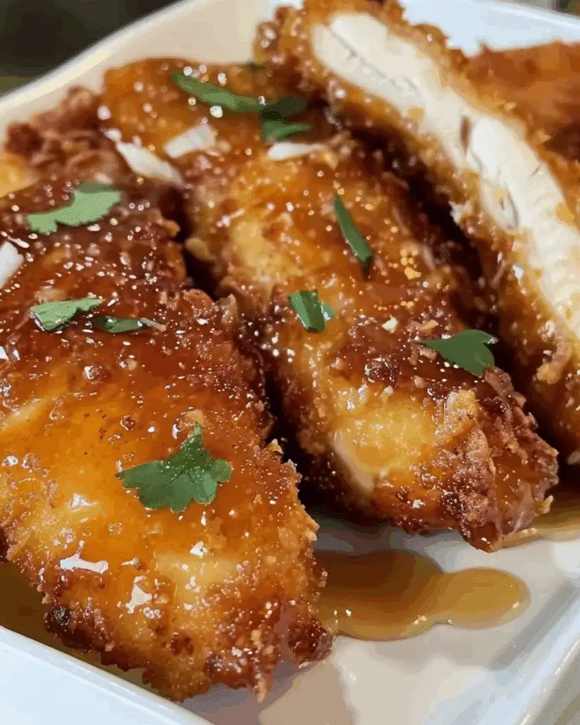 Air Fryer Honey Butter Garlic Chicken Tenders