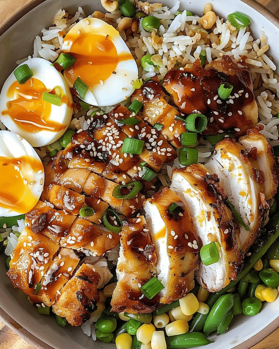 Bang Bang Chicken Fried Rice