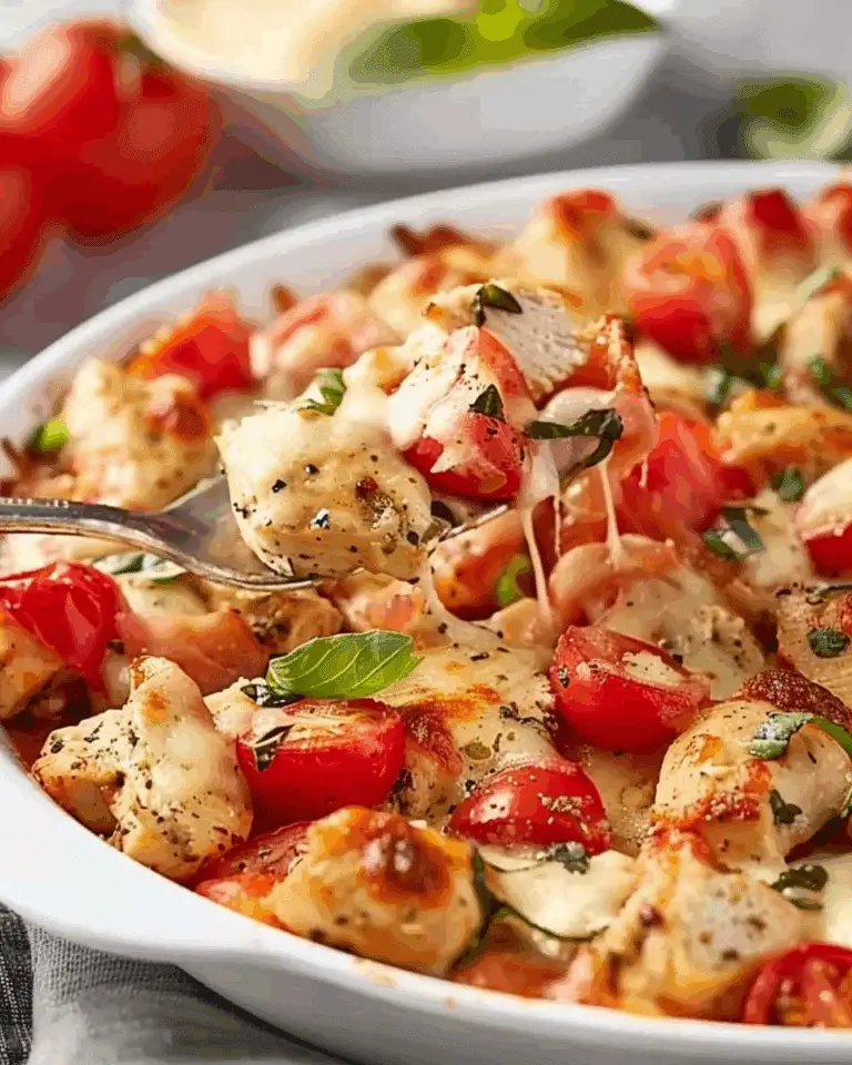 Bruschetta Chicken Bake