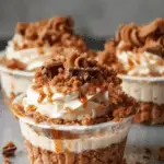 Cookie Butter Cheesecake Cups
