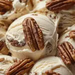 Homemade Butter Pecan Ice Cream