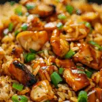 Honey BBQ Chicken Rice