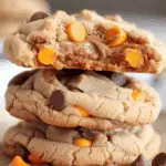 Triple Reese’s Peanut Butter Cookies