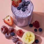 Blueberry Spinach Smoothie to Help Burn Belly Fat