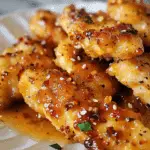 Air Fryer Honey Butter Garlic Chicken Tenders