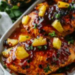 Baked Pineapple BBQ Chicken Breast