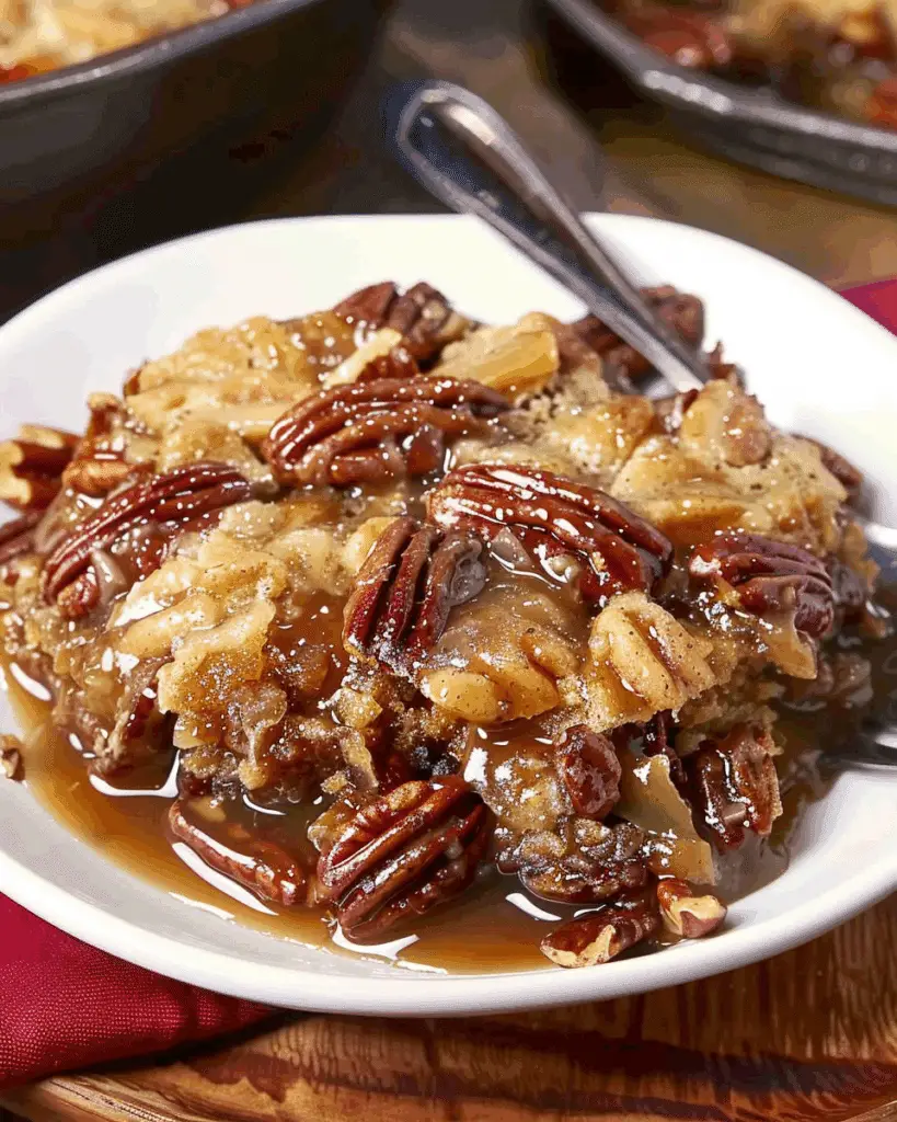 Dixie’s Pecan Pie Cobbler