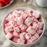 Easy Strawberry Shortcake Puppy Chow