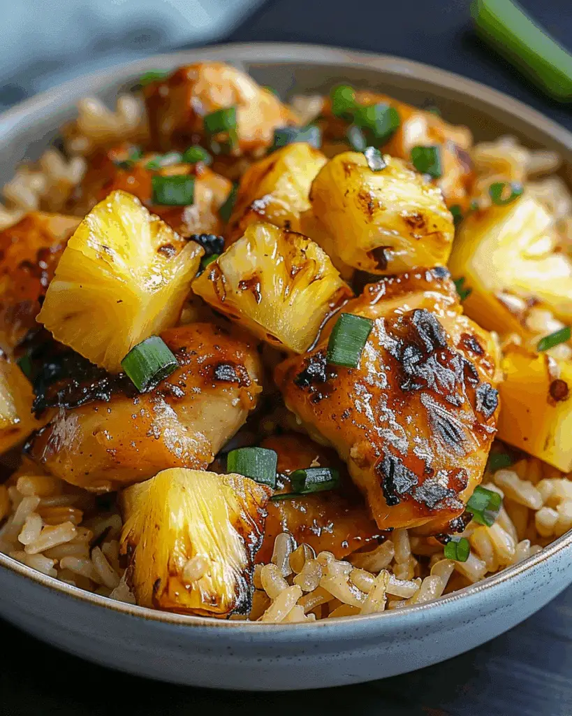 Pineapple Chicken and Rice