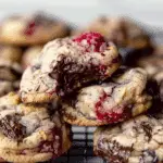 Raspberry Chocolate Chunk Cookies