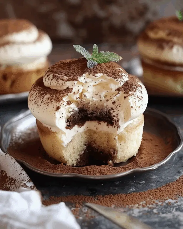 Tiramisu Cupcakes