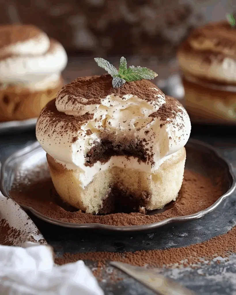 Tiramisu Cupcakes