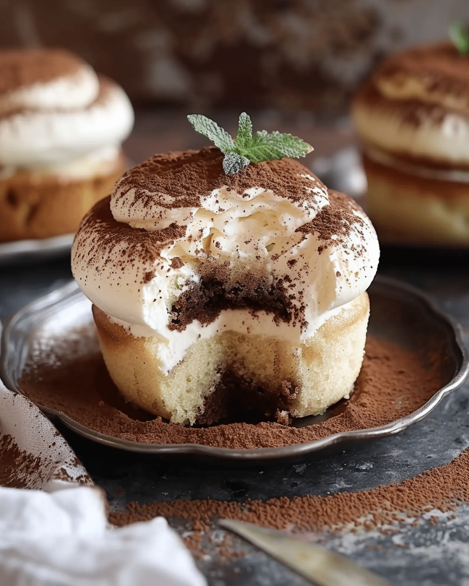 Tiramisu Cupcakes