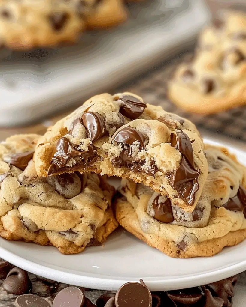 Best Gooey Chocolate Chip Cookies (Soft & Chewy Recipe)